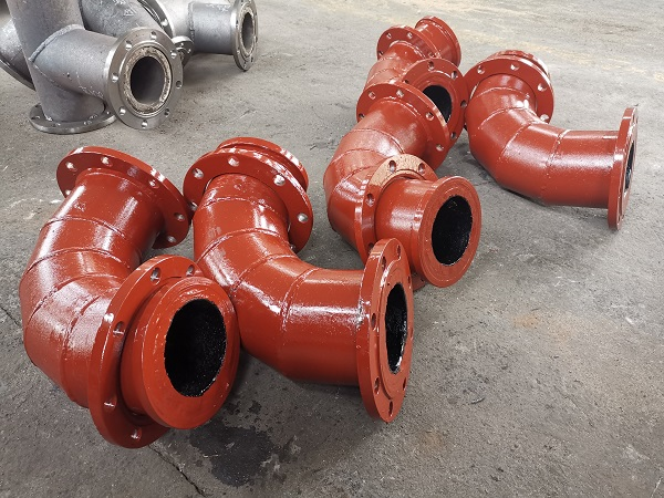 礦廠用雙金屬耐磨彎頭 礦廠用雙金屬耐磨彎頭