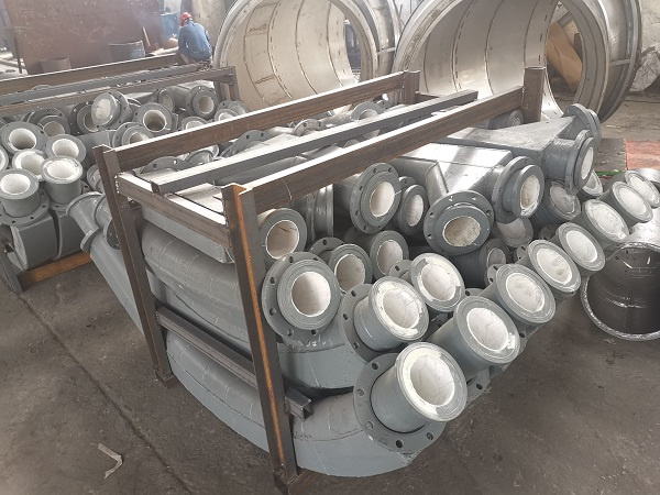 背包陶瓷貼片耐磨彎頭