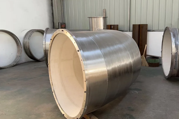 法蘭陶瓷式耐磨彎頭 法蘭陶瓷式耐磨彎頭