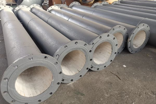 粉煤整體耐磨陶瓷管道生產 粉煤整體耐磨陶瓷管道生產