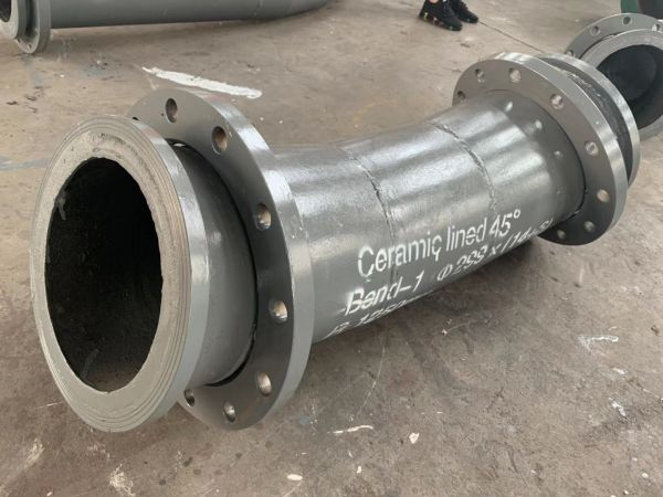 鋼廠除灰陶瓷耐磨管 鋼廠除灰陶瓷耐磨管