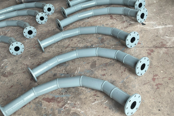 陶瓷耐磨彎頭用於除塵係統 陶瓷耐磨彎頭用於除塵係統