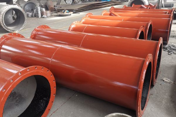 發電廠送粉管道耐磨彎頭 發電廠送粉管道耐磨彎頭