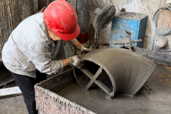 消失模鑄造工藝稀土合金耐磨彎頭 消失模鑄造工藝稀土合金耐磨彎頭