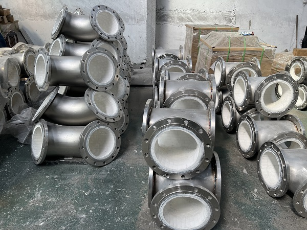 DN500內襯耐磨陶瓷三通