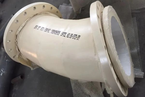 兩端法蘭式內襯陶瓷管 兩端法蘭式內襯陶瓷管