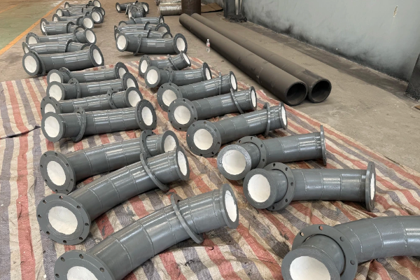 陶瓷耐磨除塵管道內粘貼氧化鋁 陶瓷耐磨除塵管道內粘貼氧化鋁