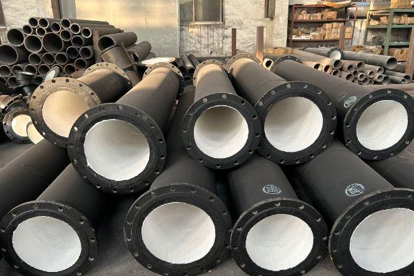 幹熄焦除塵內襯陶瓷耐磨管 幹熄焦除塵內襯陶瓷耐磨管