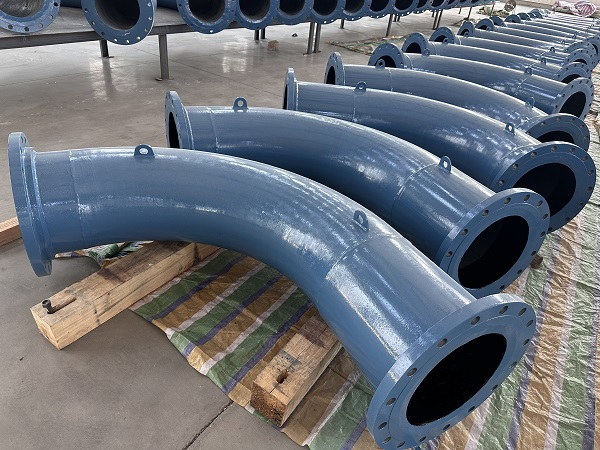 省煤器輸灰管線用內襯彎頭KmTBCr20MoG 省煤器輸灰管線用內襯彎頭KmTBCr20MoG