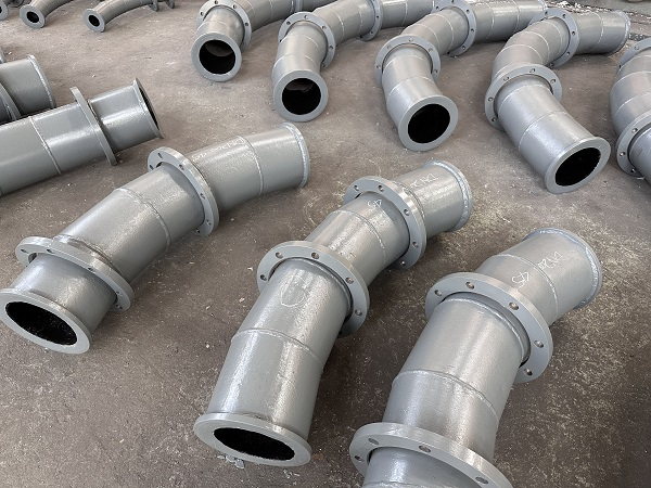 省煤器輸灰管線用內襯彎頭KmTBCr20MoG 省煤器輸灰管線用內襯彎頭KmTBCr20MoG